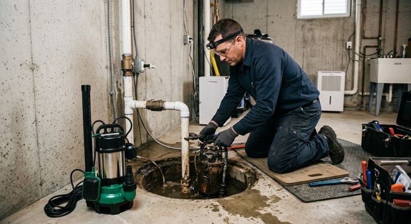 Basement Drainage Installation in Auburn, AL