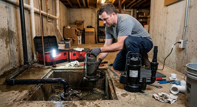 Ejector Pump Installation in Auburn, AL