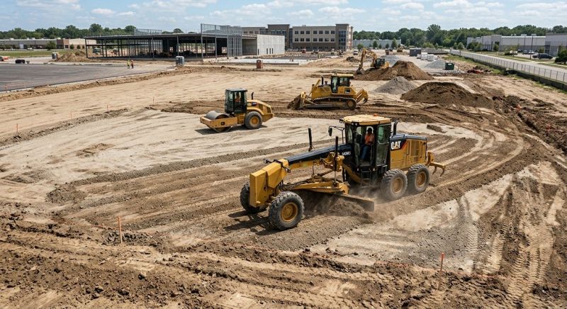 Parking Lot Gravel Repair in Layton, UT