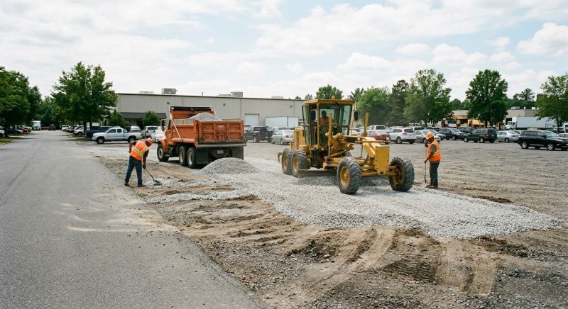 Parking Lot Leveling in Alpharetta, GA