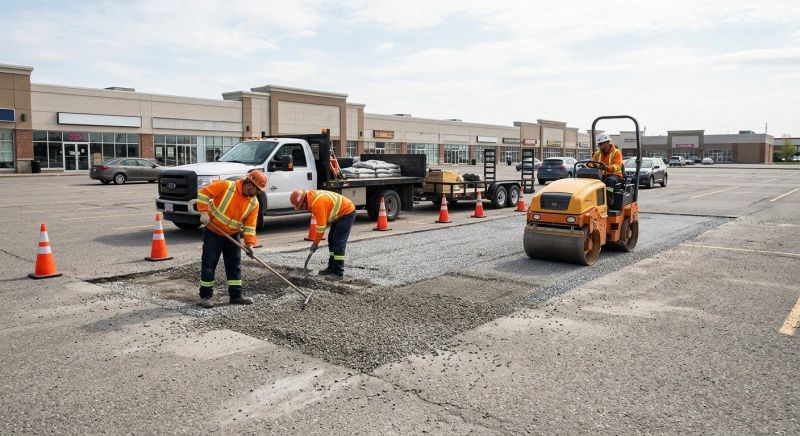 Parking Lot Gravel Repair in Utah County, UT